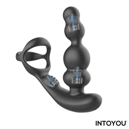 Plug prostatique + Ballstretcher KLARK 10.5 x 3.5 cm