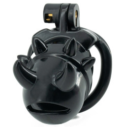 Cage de chasteté VIKYA 7.5 x 3.2 cm Noire de CockLock