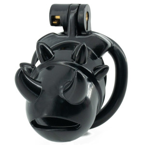 Cage de chasteté VIKYA 7.5 x 3.2 cm Noire