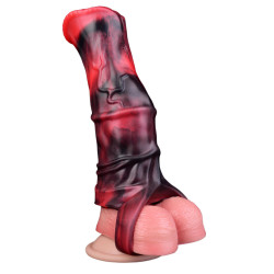 Gaine à pénis vibrante REDHORSE 16 x 5.4cm 2