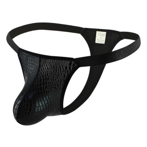 String CROCO Noir