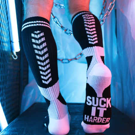 Chaussettes hautes SUCKER SOCKS Breedwell Noires