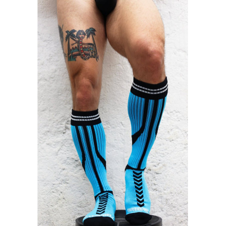 Chaussettes hautes SUCKER SOCKS Breedwell Bleues