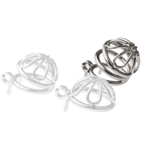Cage de chasteté FLOWAL L de 6 x 3.3 cm par CockLock