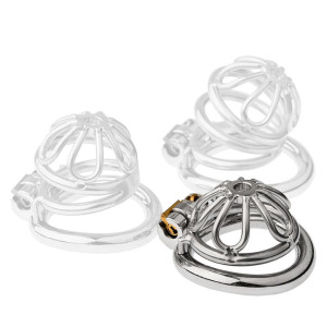 Cage de chasteté courte FLOWAL S de 3.5 x 3.3 cm