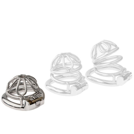Cage de chasteté courte FLOWAL S de 3.5 x 3.3 cm