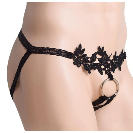 Jock avec Anneau LACERING Noir