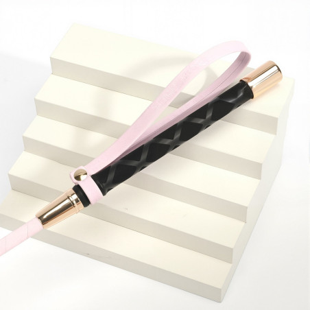 Cravache Patte PAWVELVET Rose 52cm