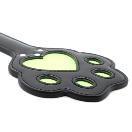 Paddle Patte 28 x 13cm Noir-Vert