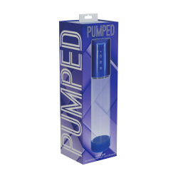 Pompe à pénis automatique HYPERPUMP 20 x 5.8 cm Bleue 2
