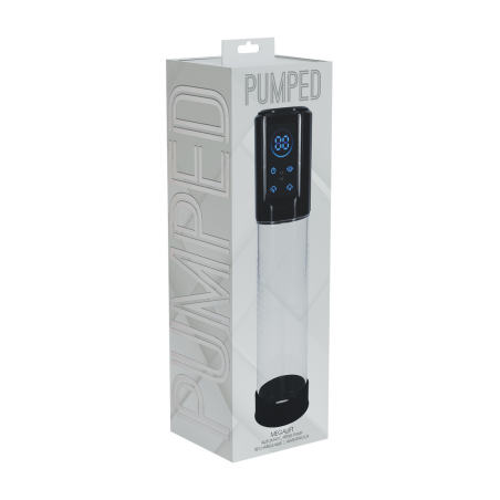 Pompe à pénis automatique MEGALIFT Noire de 20 x 6 cm