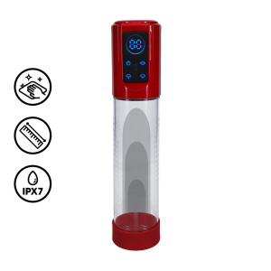 Pompe à pénis automatique MEGALFT Rouge de 20 x 6 cm