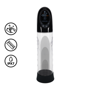Pompe à pénis automatique CYBERPULSE Noire de Pumped