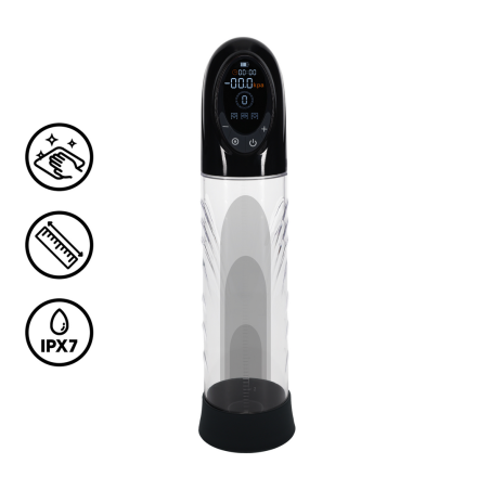 Pompe à pénis automatique CYBERPULSE Noire de Pumped