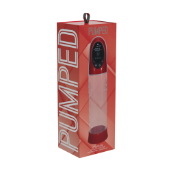 Pompe à pénis automatique CYBERPULSE Rouge de Pumped 2