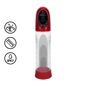 Pompe à pénis automatique CYBERPULSE Rouge de Pumped