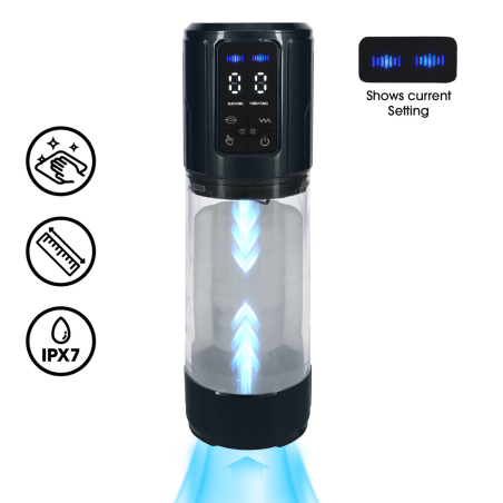 Pompe masturbatoire ULTRALIFT Noire de Pumped