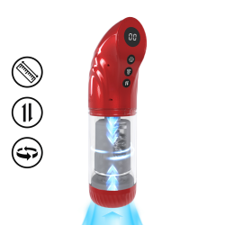 Masturbateur automatique STROKEMATE Rouge de Pumped