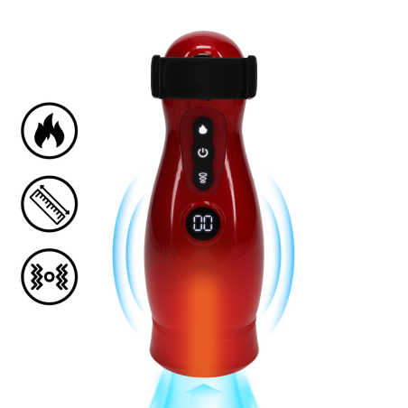 Masturbateur automatique VIRTUO Rouge de Pumped