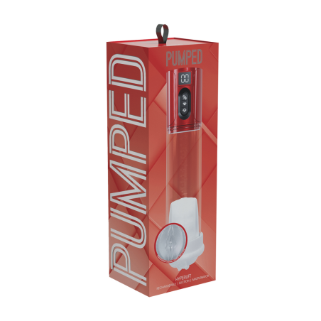 Pompe à pénis automatique HYPERLIFT Rouge de Pumped
