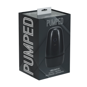Masturbateur vibrant VIBROBATOR Noir de Pumped
