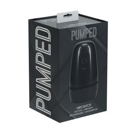 Masturbateur vibrant VIBROBATOR Noir de Pumped