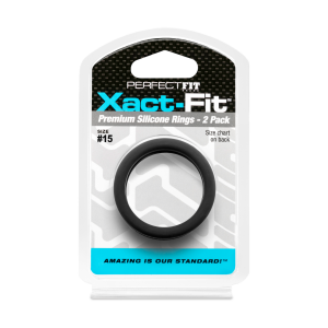 Lot de 2 Cockrings XACT-FIT n°15 de Perfect Fit - 38 mm