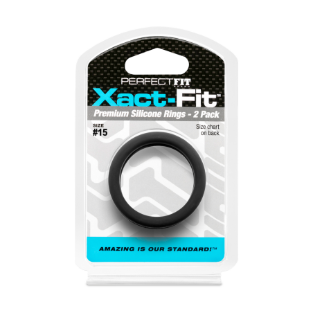Lot de 2 Cockrings XACT-FIT n°15 de Perfect Fit - 38 mm
