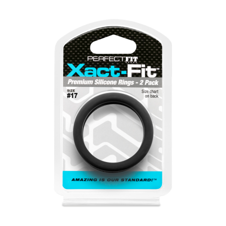 Lot de 2 Cockrings XACT-FIT n°17 de Perfect Fit 43 mm