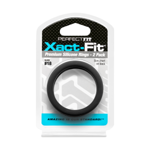 Lot de 2 Cockrings XACT-FIT n°18 Diamètre 45 mm