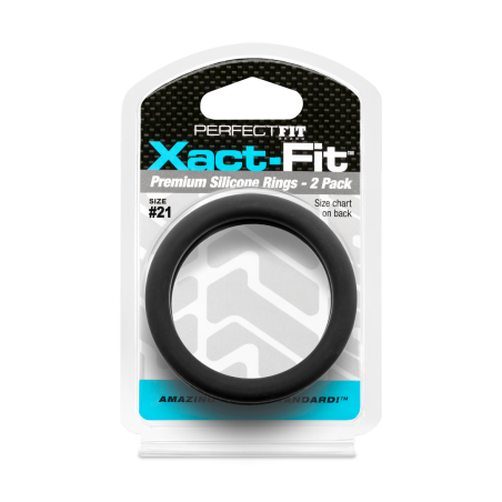 Lot de 2 Cockrings XACT-FIT n°21 par Perfect Fit