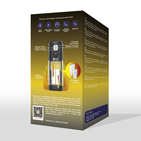 Masturbateur automatique IKON VOLT Friction et Vibration
