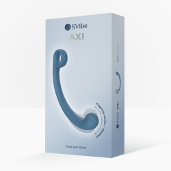 Stimulateur Prostatique Vibrant AXI 18 x 3.1cm Bleu 2