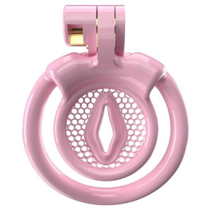 Cage de chasteté Extra Plate SISSY REDUCT 0.5 x 3 cm Rose
