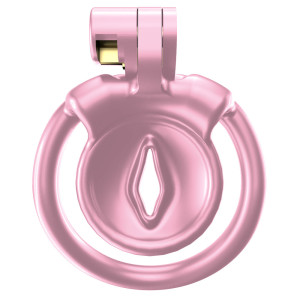 Cage de chasteté Extra plate SISSY MAX 0.5 x 3 cm Rose