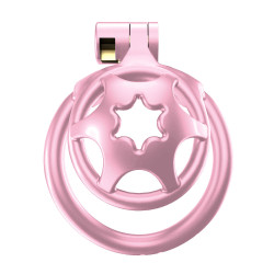 Cage de chasteté SISSY STAR Rose 3 x 3.4 cm de CockLock