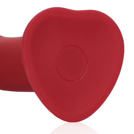 Gode Vibrant PALIK L 17 x 4.5cm Rouge
