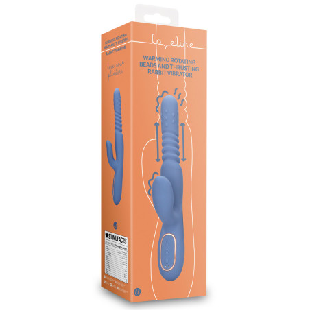 Vibro rabbit BLUE NOVA 14 x 3.3cm
