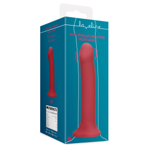 Gode Vibrant PALIK L 17 x 4.5cm Rouge