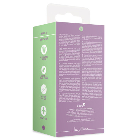 Gaine de Doigt Vibrante PURPER Violet