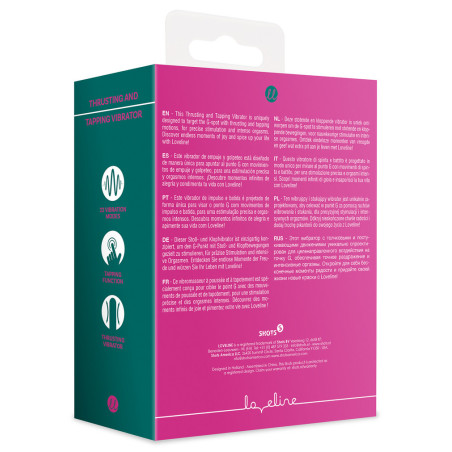 Stimulateur Point G et Clitoris PINKING 12 x 3.3cm
