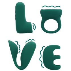 Coffret Sextoys de couple LOVE SEXPLORE 4 Accessoires