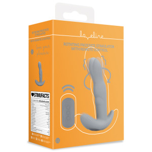Stimulateur Prostatique Vibrant Rotatif GOTHAMEY 11.5 x 3.4cm Gris