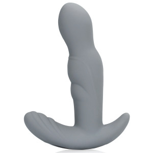 Stimulateur Prostatique Vibrant Rotatif GOTHAMEY 11.5 x 3.4cm Gris