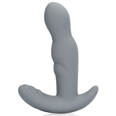 Stimulateur Prostatique Vibrant Rotatif GOTHAMEY 11.5 x 3.4cm Gris