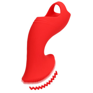 Gaine de Doigt Vibrante LEVER DE SOLEIL ROUGE