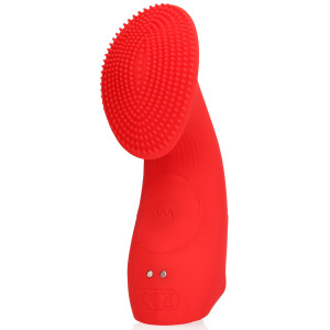 Gaine de Doigt Vibrante LEVER DE SOLEIL ROUGE