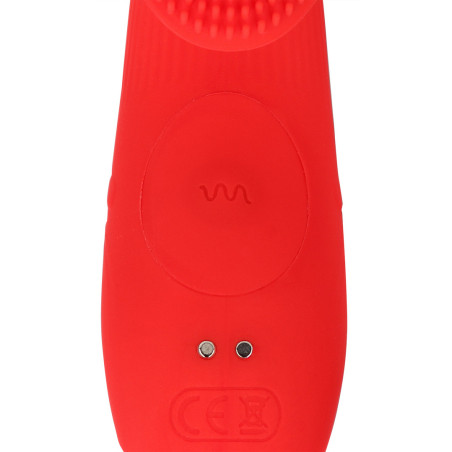 Gaine de Doigt Vibrante LEVER DE SOLEIL ROUGE