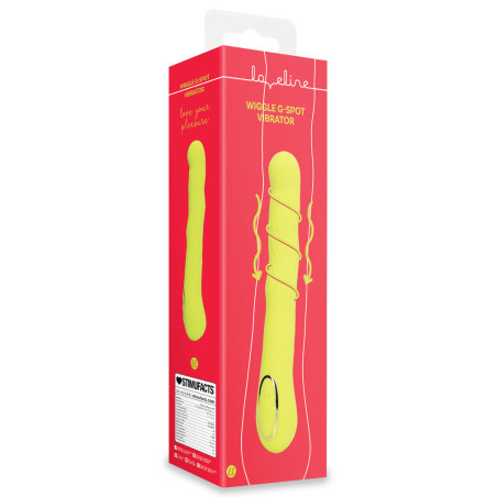 Stimulateur WIGGLE G-SPOT 17 x 3.5cm Jaune