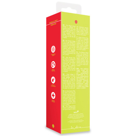 Stimulateur WIGGLE G-SPOT 17 x 3.5cm Jaune